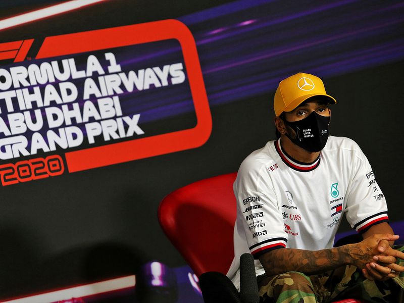 Abu Dhabi Grand Prix 2020: Lewis Hamilton struggles after COVID-19, but ...