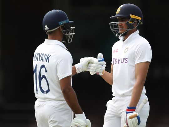 The three-day pink-ball game between Australia A and India ended in a draw.