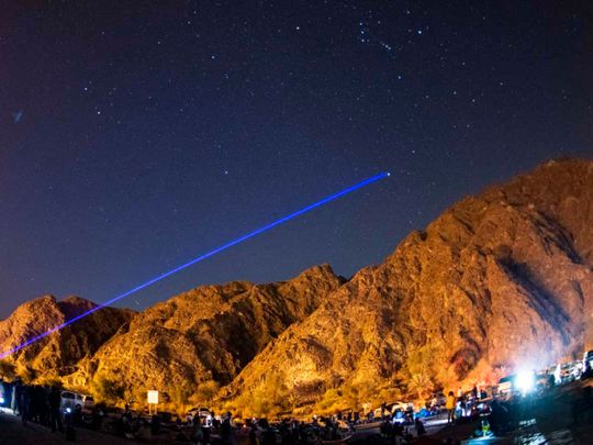 UAE meteor shower