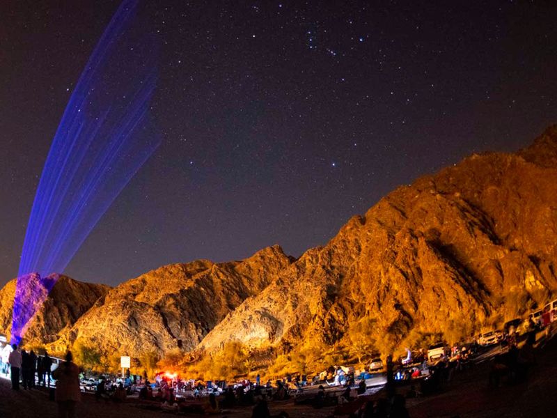 UAE meteor shower