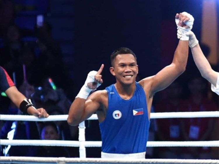 Pacquiao 2 0 Olympics Bound Filipino Boxer Marcial Wows On Pro Debut Sport Gulf News