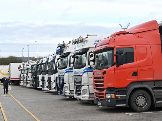 Freight lorries UK France