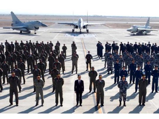 Shaheen-IX pakistan china air force drill