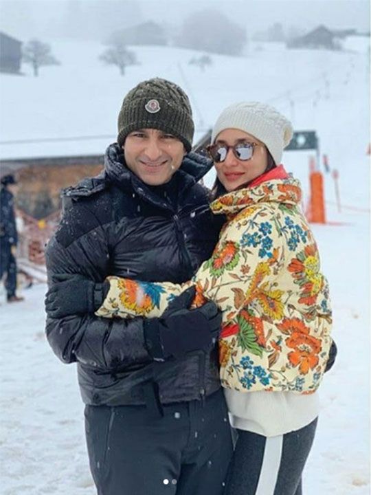 Kareena and Saif make it a point to visit Switzerland at least once every year, especially Gstaad. 