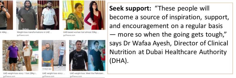 Seek support