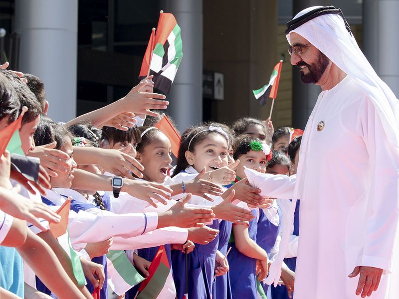 Dubai school children in pictures