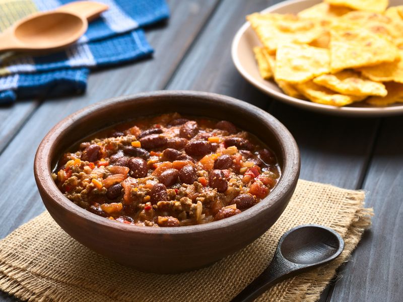 Chili with beef 