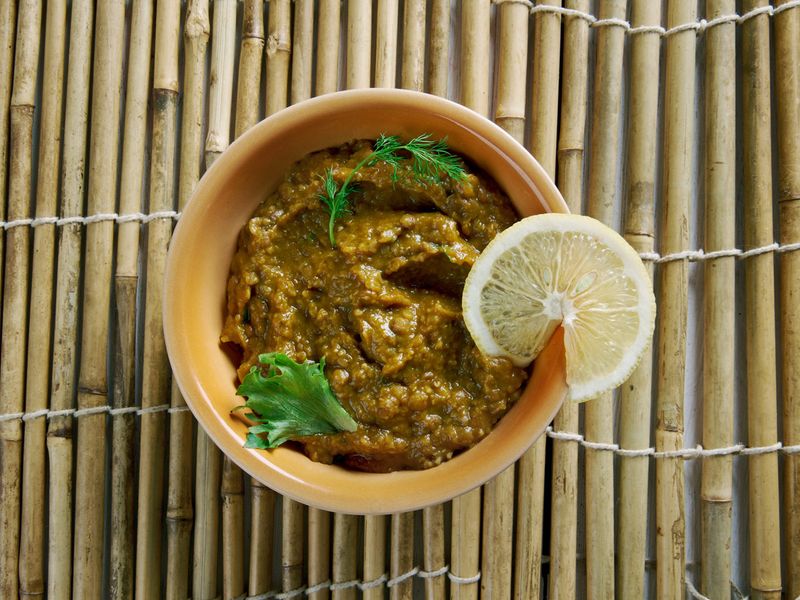 Khichra (Lamb cooked with four types of Lentils) 