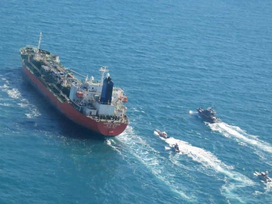 iran Korea tanker Arabian gulf