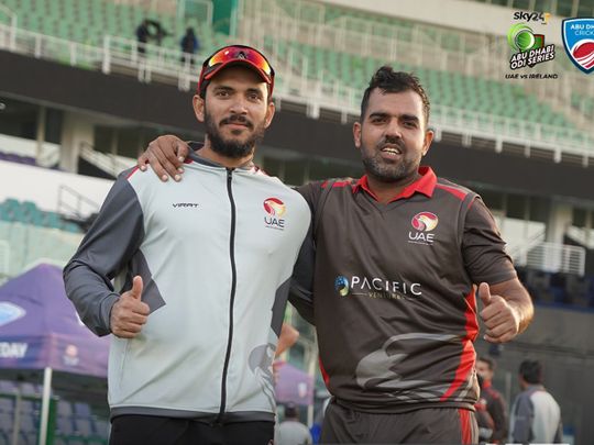 Cricket-UAE duo