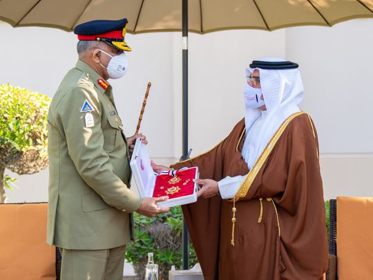 Prince Salman bin Hamad Al Khalifa Qamar Javed Bajwa bahrain pakistan