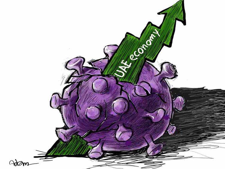 Cartoon Resilient Uae Economy Cartoons Gulf News