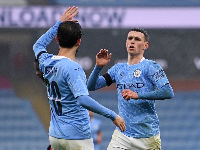 Phil Foden makes it three for Manchester City against Birmingham
