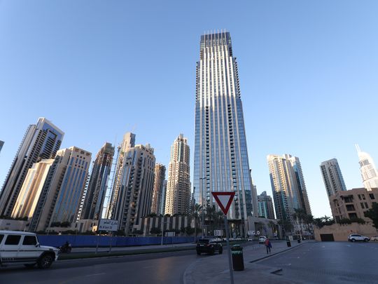 Stock Downtown Dubai