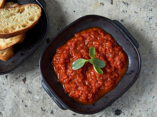 Ajvar is delish served with some grilled meat
