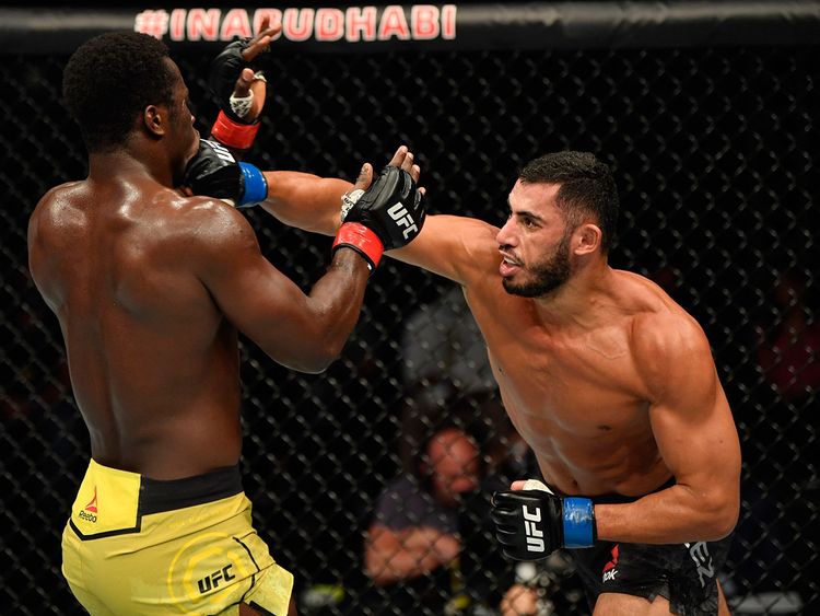 UFC Dubaibased Mounir Lazzez wants place among MMA elite Sport