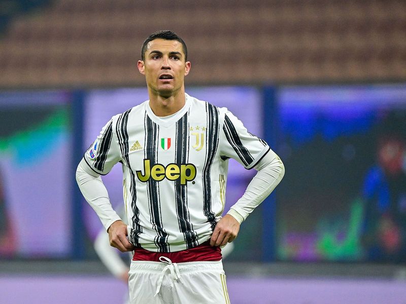 Cristiano Ronaldo and Juventus lost to Inter Milan