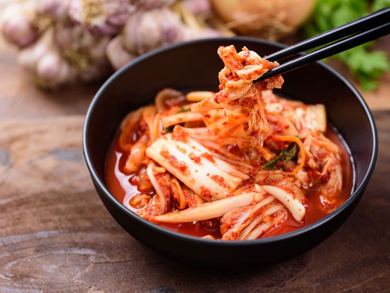 Food kimchi