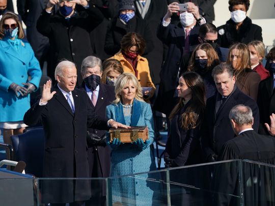 Joe Biden oath