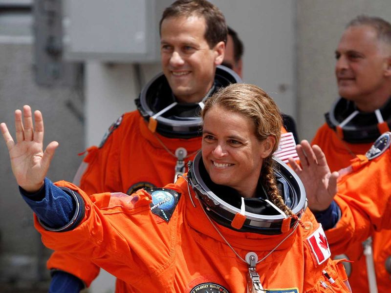 Canadian Space Agency astronaut Julie Payette 