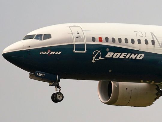 Boeing 737 Max aircraft