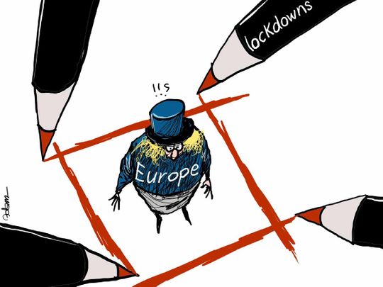 Europe lockdown