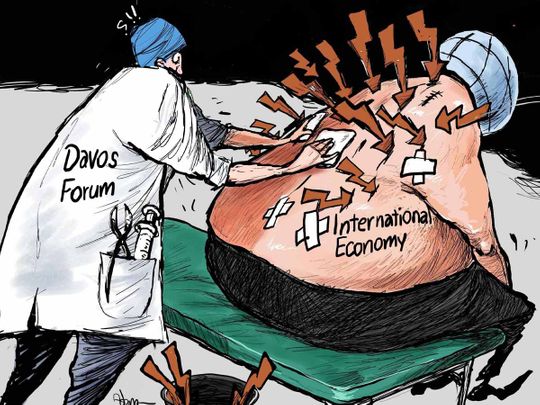 Davos world economy