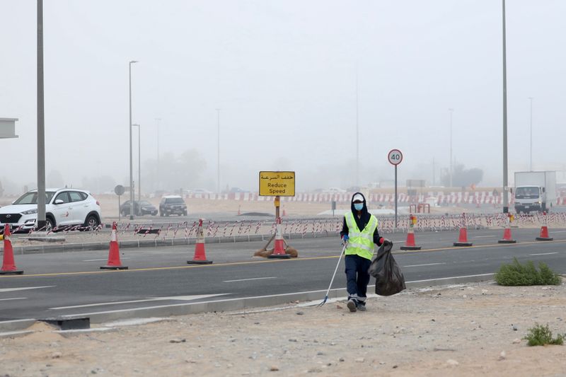 Dubai fog