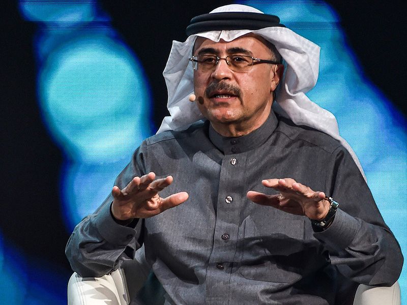 Stock Aramco President and CEO Amin H Nasser