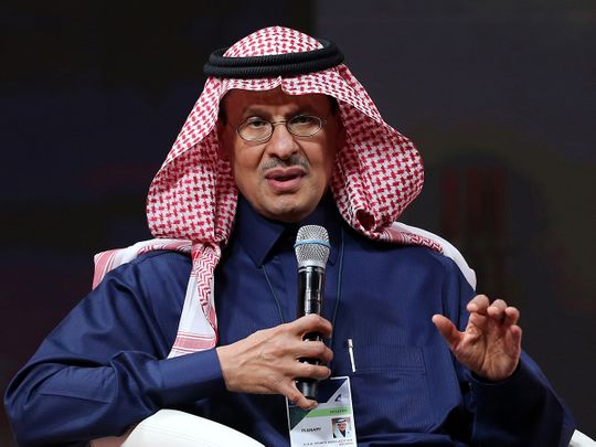 Stock Saudi Energy Minister Prince Abdulaziz bin Salman al-Saud