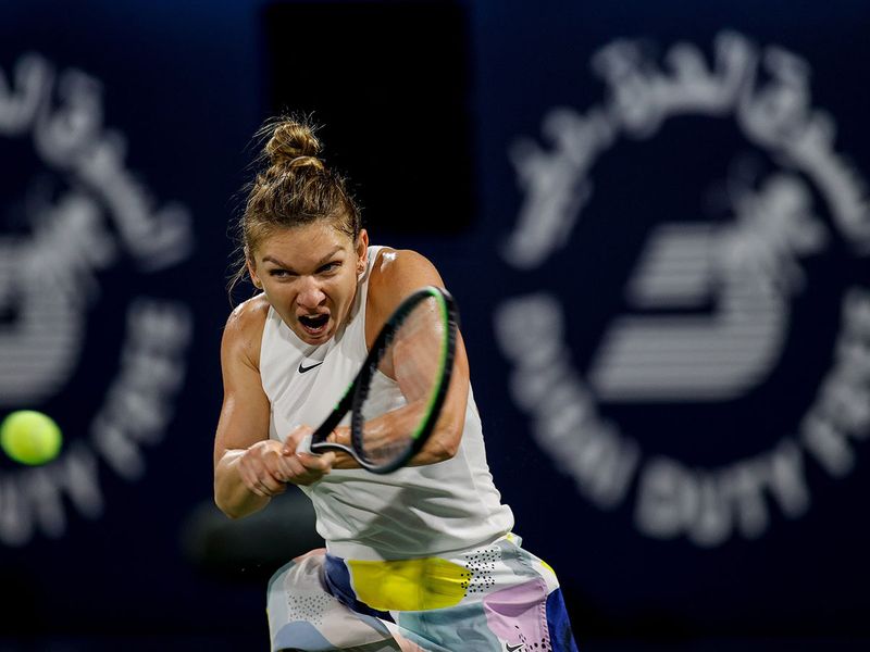 Simona Halep won the title last time out in Dubai Duty Free Tennis Championship