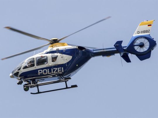 police helicopter