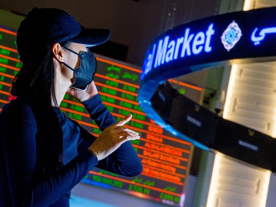 Stock DFM Dubai stock market