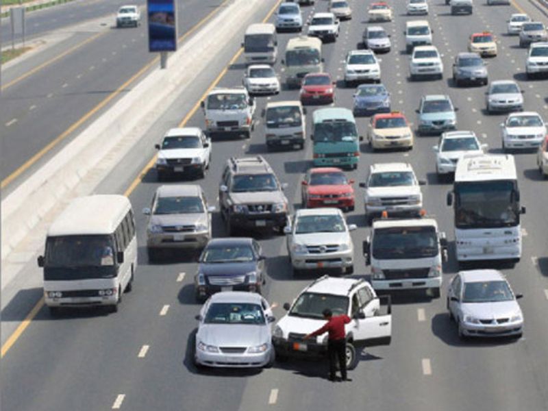 How to report a minor traffic accident in the UAE