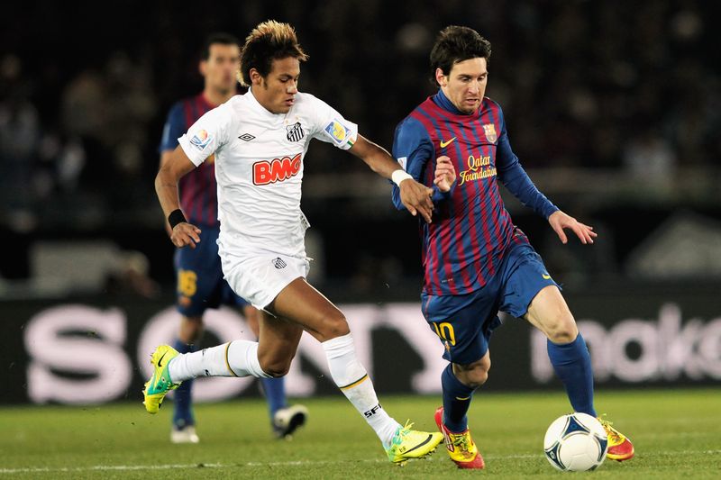 Neymar and Messi.