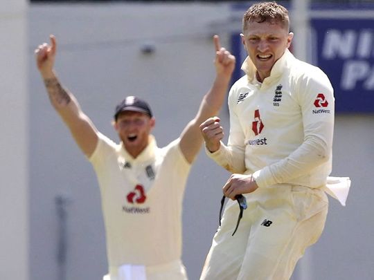 Dom Bess dominated the bowling for England against India