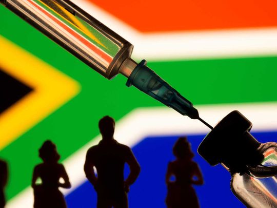South Africa flag vaccine