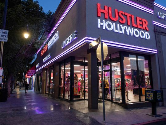 Hustler Hollywood store