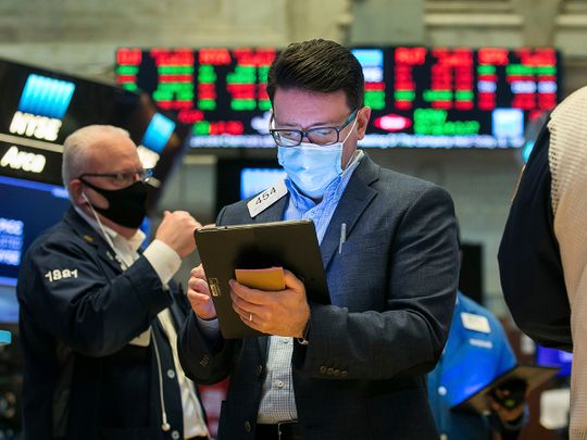 Stock NYSE trading Wall street