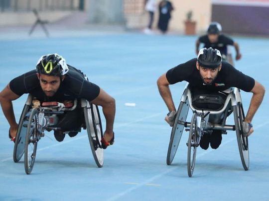 The UAE’s middle-distance Paralympic champion Mohammad Al Hammadi continued his good run at the Dubai Club for People of Determination grounds picking up his second silver at the 12th Fazza - Dubai 2021 World Para Athletics Grand Prix