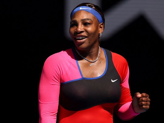 Serena Williams defeated Iryna Sabalenka
