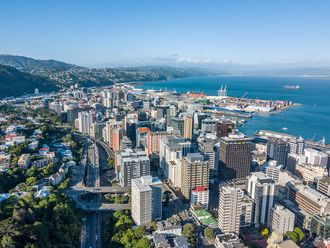 Wellington city skyline.