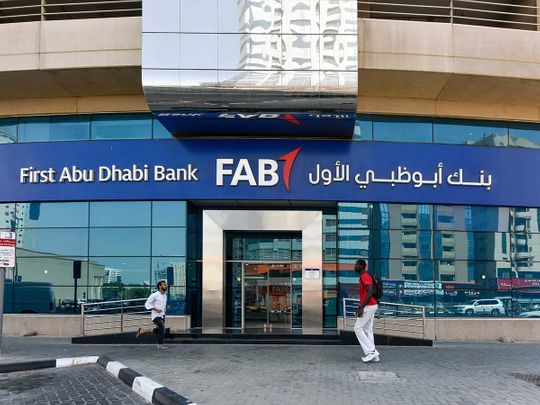 STOCK FIRST ABU DHABI BANK  FAB