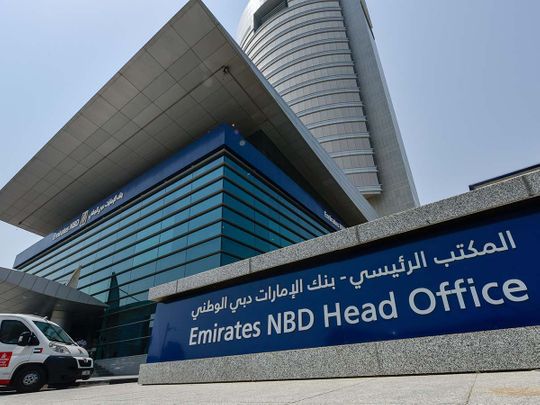 Stock Emirates NBD bank