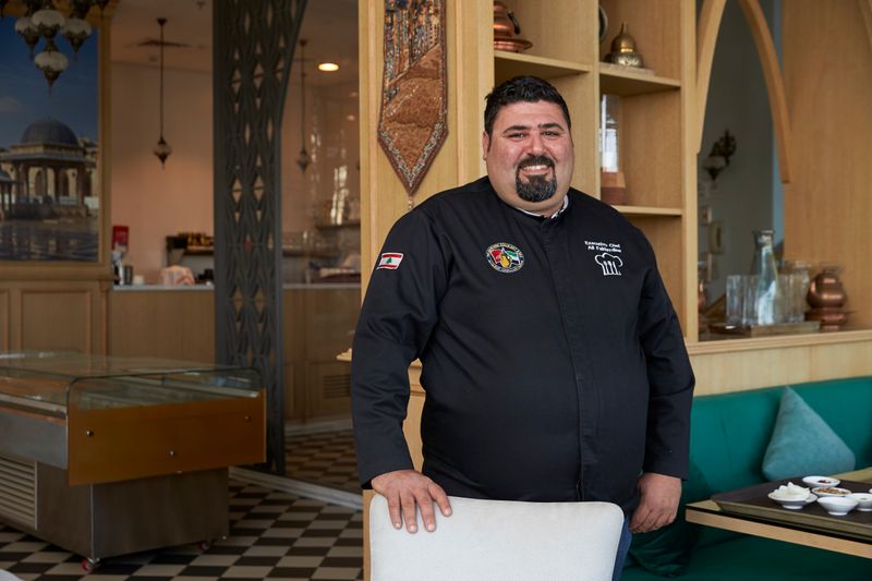 Chef Ali Fakhrrdine, Chief Executive Chef at Qasar Halab Restaurant