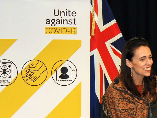 New Zealand's Prime Minister Jacinda Ardern 