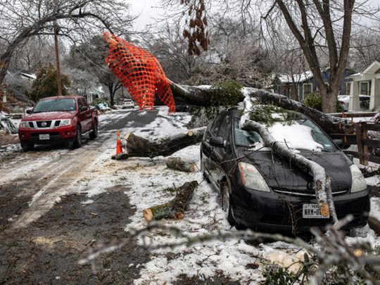 Amazing Aerial Photos of Aftermath of Massive Snow Storm in