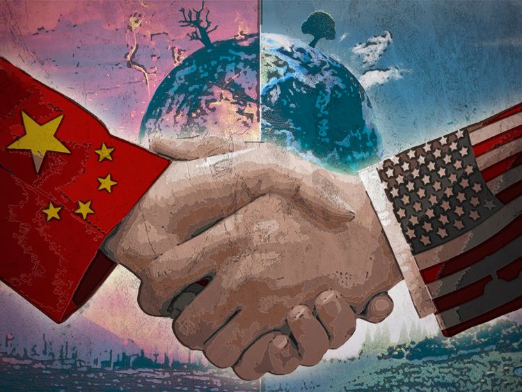climate talks china USA