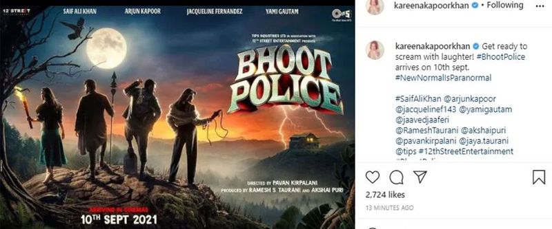 Kareena Kapoor and Bhoot police