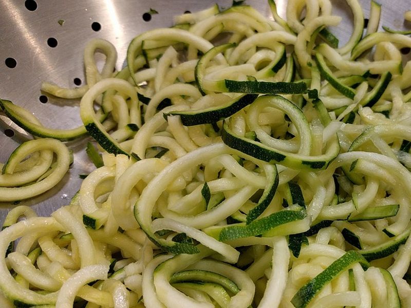 Zucchini zoodles